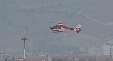 Serebrovasküler hastası şahıs ambulans helikopter ile Van'a getirildi