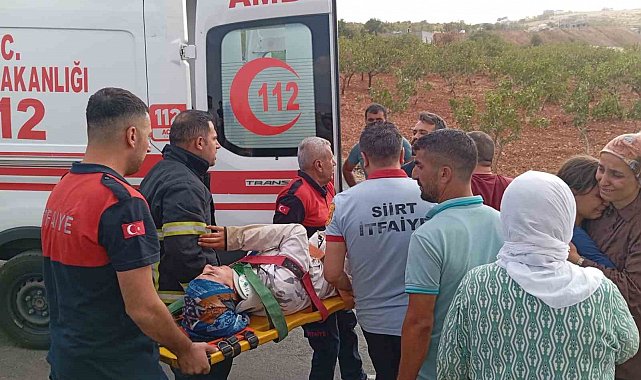 Siirt'te trafik kazası: 3 yaralı