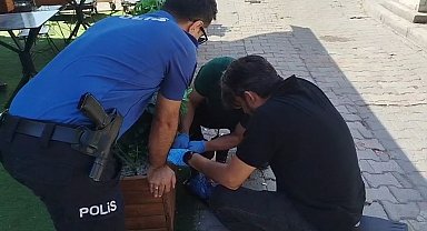 Silahlı saldırıya uğrayan şahıs yaralandı