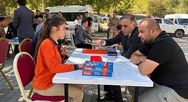 Sınır hattındaki öğrencilere 'Akıl ve zeka oyunları' desteği