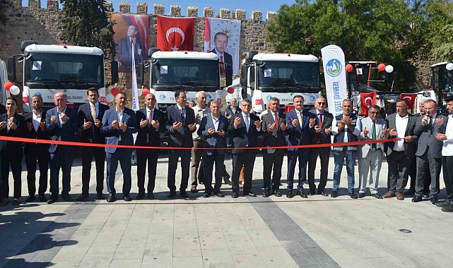 Sinop'a 12 yeni iş makinesi kazandırıldı
