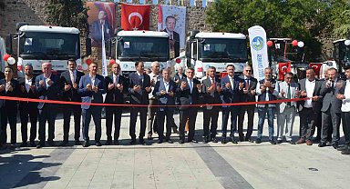 Sinop'a 12 yeni iş makinesi kazandırıldı