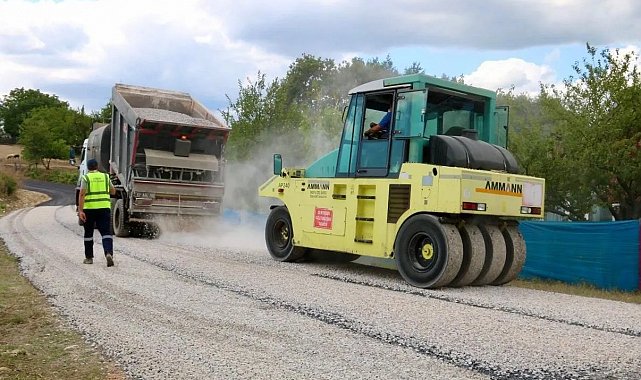Sinop'ta köy yollarına 230 km asfalt yapıldı