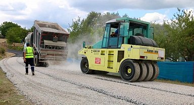 Sinop'ta köy yollarına 230 km asfalt yapıldı