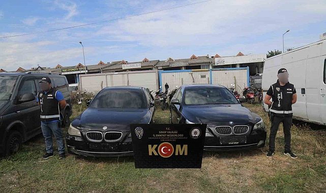 Sinop'ta "change oto" operasyonu: 1 kişi yakalandı