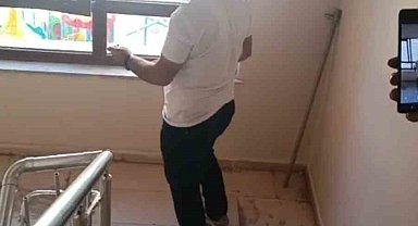 Şırnak'ta apartmanda yılan paniği