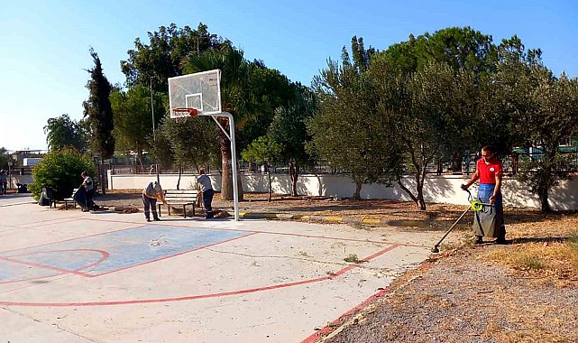 Söke Belediyesi'nden okullarda temizlik seferberliği