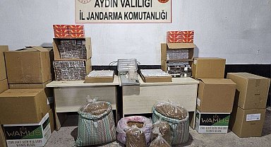 Söke'de kaçak tütün operasyonu