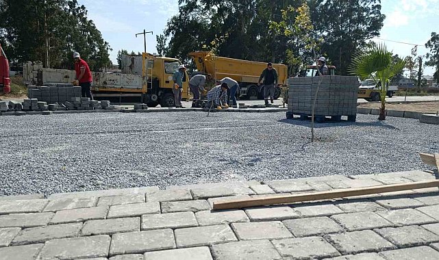 Söke'nin Sazlı Mahallesi'ne yeni park ve çocuk oyun alanı