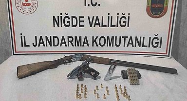 Sosyal medyadan silahlı paylaşım yapan şahıs yakalandı