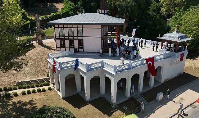 Süleyman Çelebi Türbe Cami ve külliyesi hizmete girdi