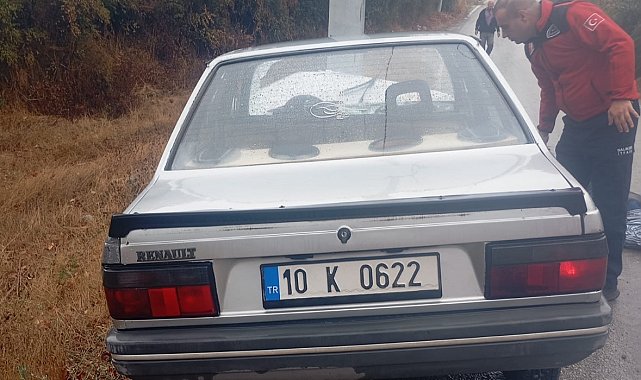 Susurluk'ta trafik kazası: 1 yaralı