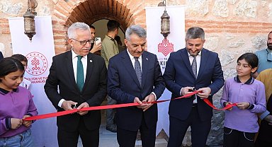 Tarihi Çifte Hamam restore edilerek ziyarete açıldı