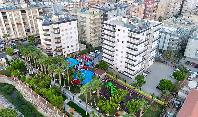 Tarsus'ta yeni park açıldı
