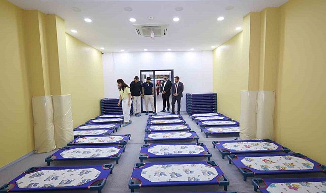 Tavas Şehit Polis Veli Kabalay Çocuk Gelişim Merkezi minik öğrencilerine kavuştu