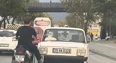 Tek ayağıyla inanılmaz kurtarış