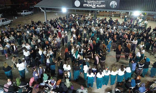 Tekirdağ'da kadınlar 'Şalvar Gecesi'nde buluştu