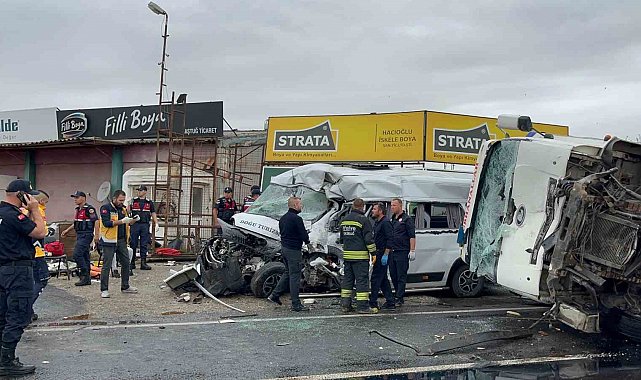 Tekirdağ'da korkunç kazada ölenlerin kimlikleri belirlendi