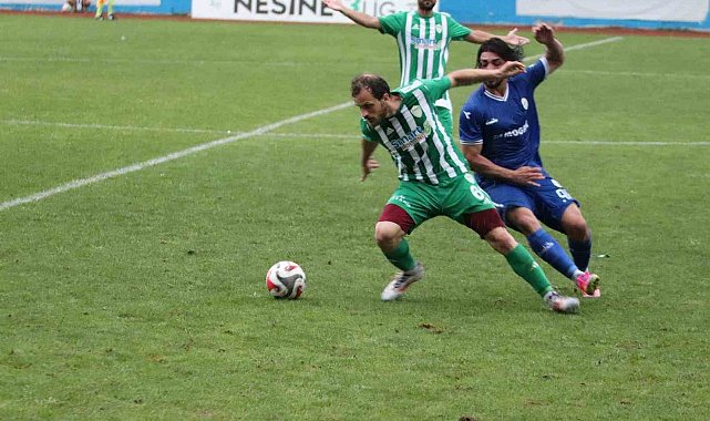 TFF 3. Lig: Pazarspor: 1 - Çayelispor: 1