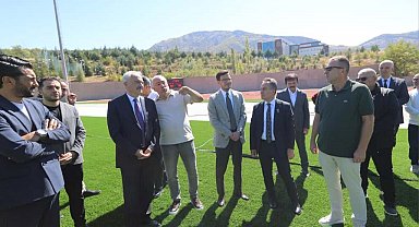 TOGÜ futbol sahası FIFA standartlarına uygun şekilde yenilendi