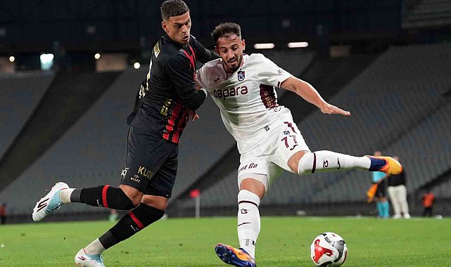 Trendyol Süper Lig: Fatih Karagümrük: 1 - Trabzonspor: 3