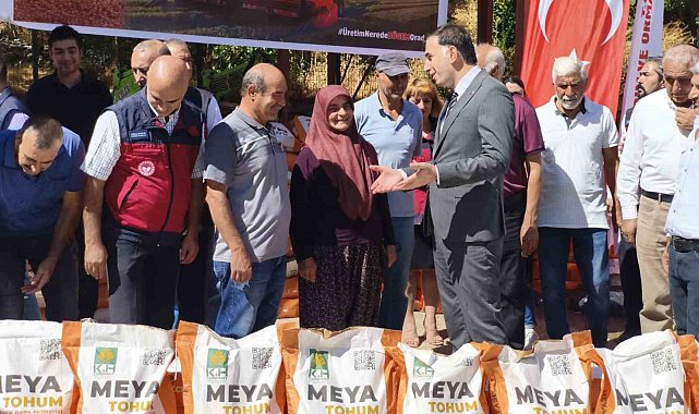 Tunceli'de üreticilere mercimek tohumu dağıtıldı