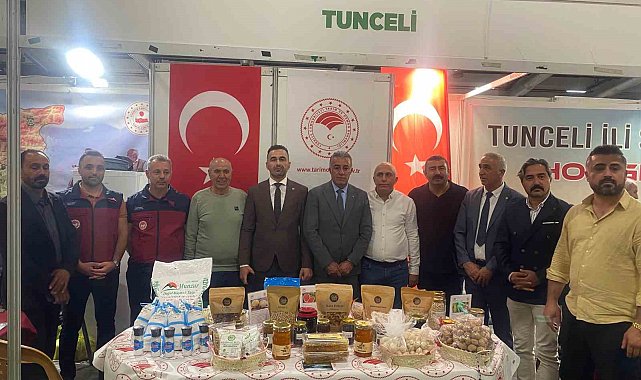 Tunceli'nin yöresel ürünleri Elazığ'da tanıtıldı
