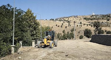 Turgut Özal Yaşam Parkı için yol çalışmaları hız kazandı