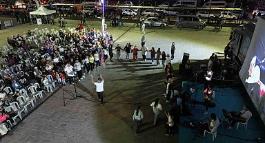 Türkiye Kültür Yolu Festivali kapsamında 'Sinema Yollarda' tırı Sincan'da