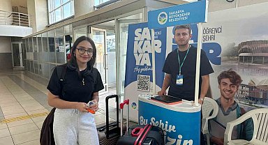 Türkiye'nin dört bir yanından gence Sakarya'da 'hoş geldin' karşılaması