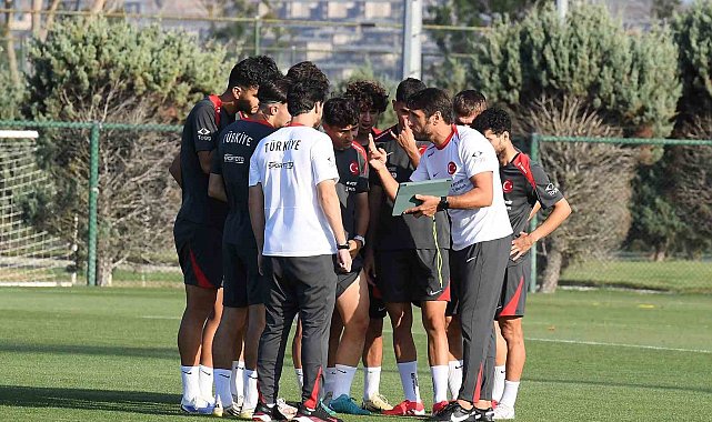 Ümit Milli Futbol Takımı, Hırvatistan maçının hazırlıklarını sürdürdü