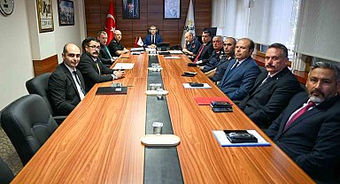 Uşak İl Güvenlik ve Asayiş Koordinasyon Toplantısı gerçekleştirildi