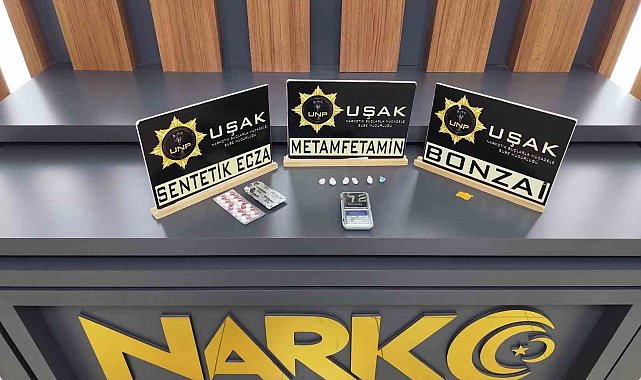 Uşak'ta uyuşturucu operasyonu: 4 tutuklama