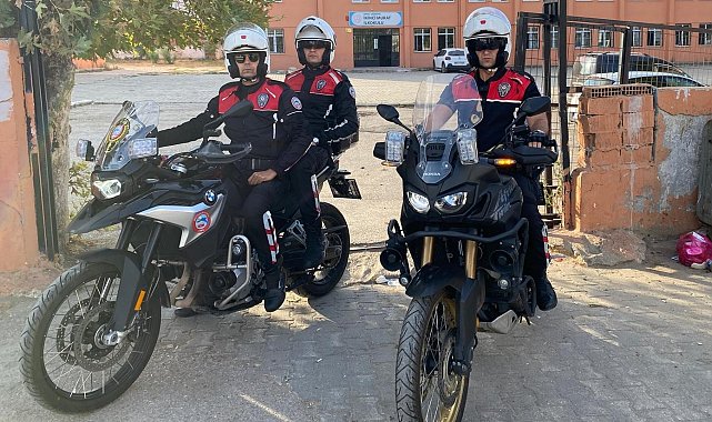 Uzunköprü'de Yunus timlerinden okul çevrelerinde sıkı denetim