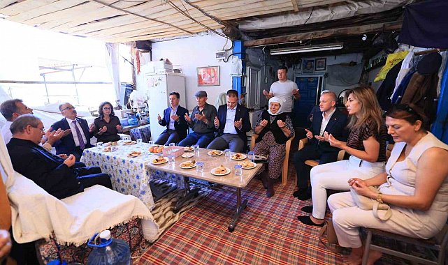 Vali Akbıyık ve Başkanlar, Şehit Ailesini ziyaret etti