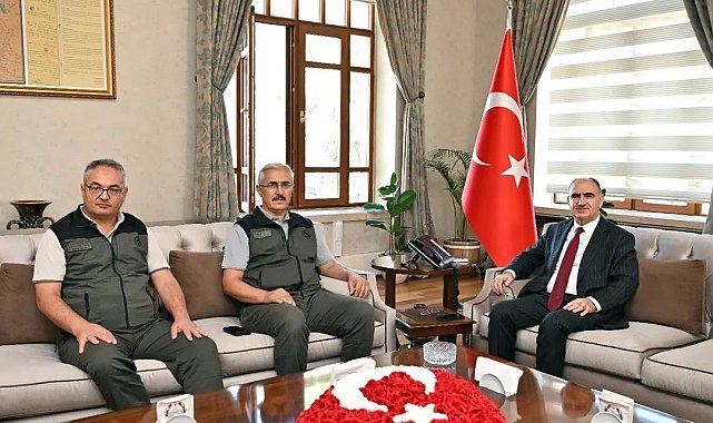 Vali Özkan'dan orman ekiplerine teşekkür