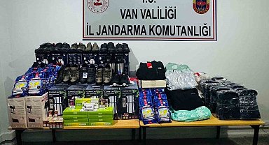 Van'da 1 milyon liralık kaçak eşya ele geçirildi