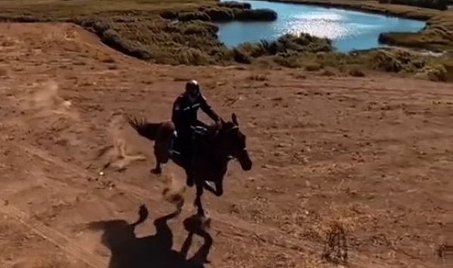 Van'da atlı jandarma tarihi ve doğal alanlarda devriyede