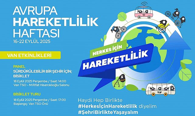 Van'da Avrupa Hareketlilik Haftası kutlanacak