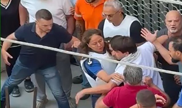 Vatandaşlar saldırganı linç etmek istedi, polis engelledi