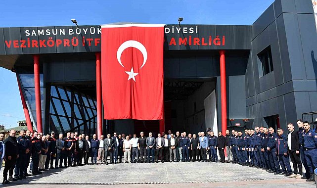 Vezirköprü'de İtfaiye Haftası kutlandı