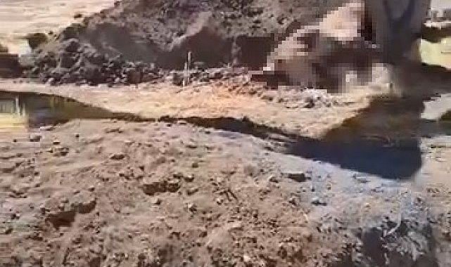 Yazıkonak'ta ölü hayvanın yerleşim alanına gömülmesine vatandaştan tepki