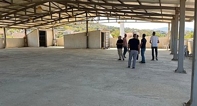 Yenipazar'da çok amaçlı binada tadilat çalışmaları başladı