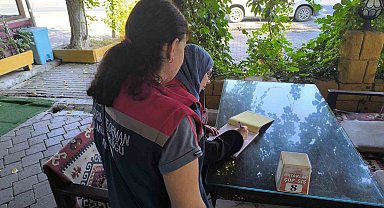 Yol üstündeki tezgahlar denetlendi