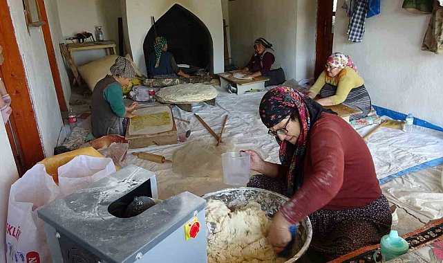 Yozgat'ta kışlık ekmek hazırlıkları başladı