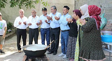 Zonguldak'ta Özbek pilavlı düğün