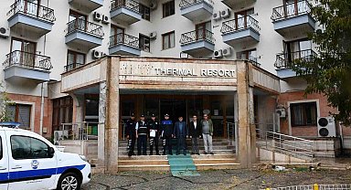 1 yıldır kapalı olan Emet Termal Otel tahliye edildi