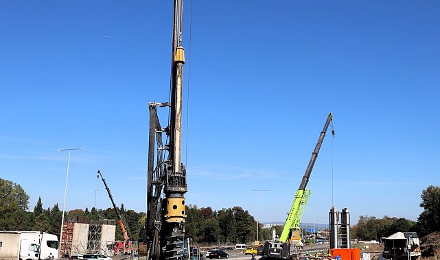 2 milyar TL maliyetli projede fore kazıklar çakılıyor