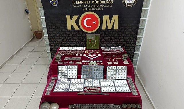 20 milyon liralık Osmanlı mirası, kaçakçıların elinden kurtarıldı