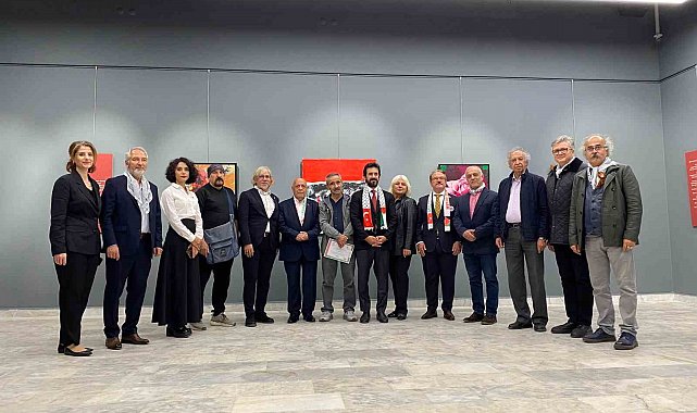 ''Bütün Renkler Gazze'ye' Bağış Sergisi sanatseverlerle buluştu